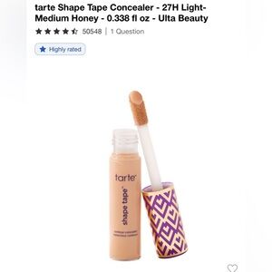 Tarte Double Duty Beauty Concealer with Purple and Gold Accents